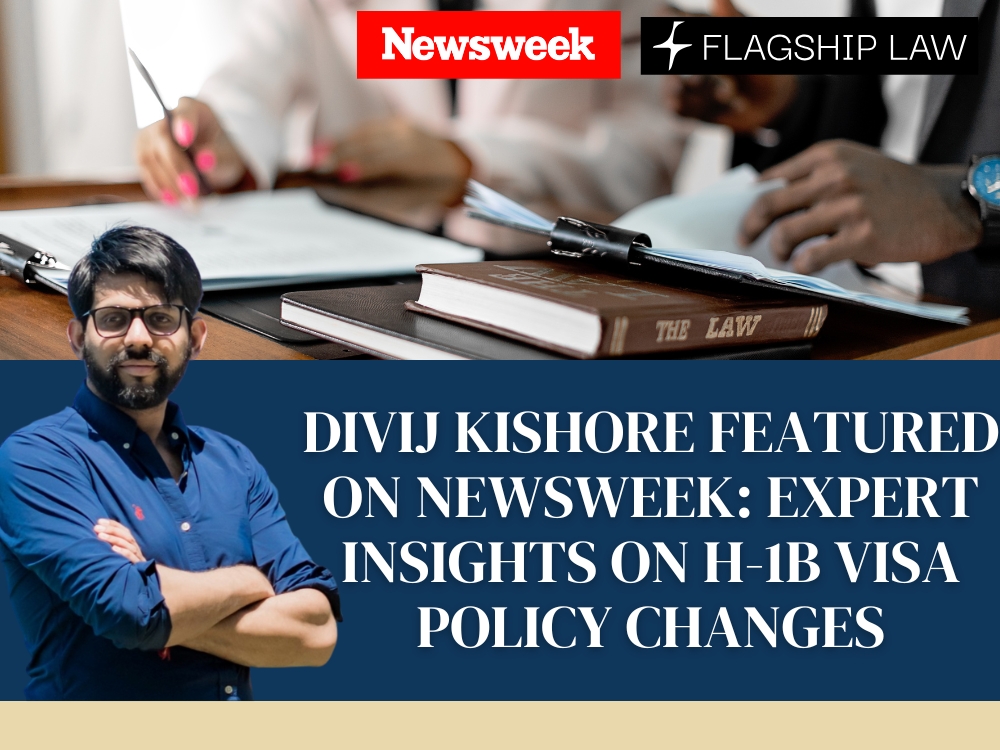 Divij Kishore Featured in Newsweek: H-1B Visa Policy Insights